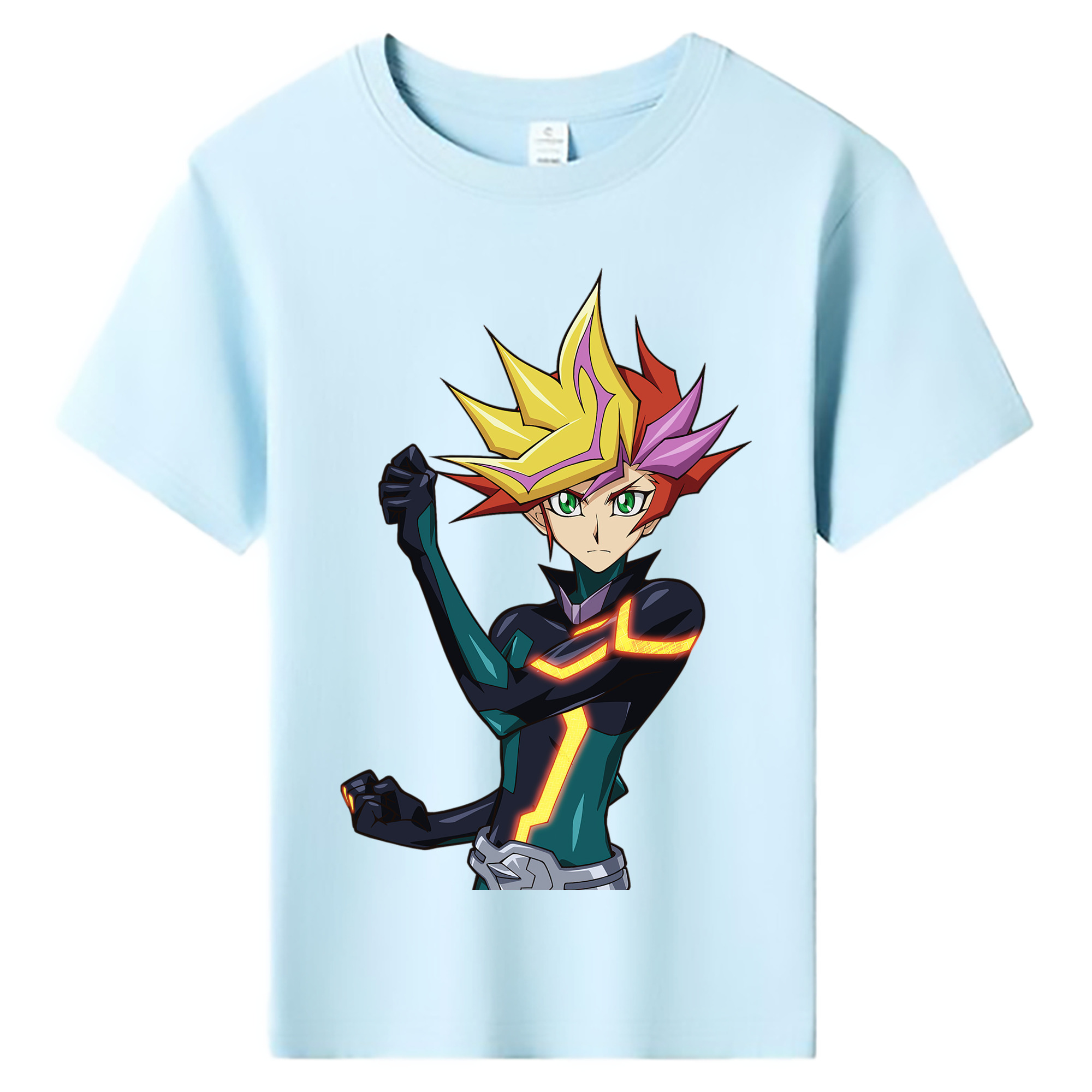 （画像用） 遊☆戯☆王 Yu-Gi-Oh! 綿100％キッズTシャツ（フロントプリント）